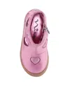 Nina Little And Big Girls Mena Round Toe Boots In Pink
