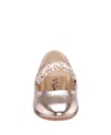 Nina Little And Big Girls Ballet Round Toe Dress Shoe In Gold