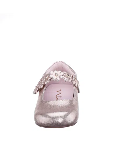 Nina Kids' Little And Big Girls Tuley Mary Jane Dress Shoe In Gold