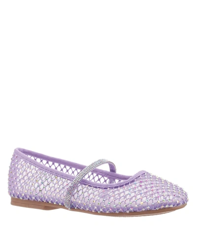 Nina Babies' Little Girls Comfort Ballet Flats In Light Purple