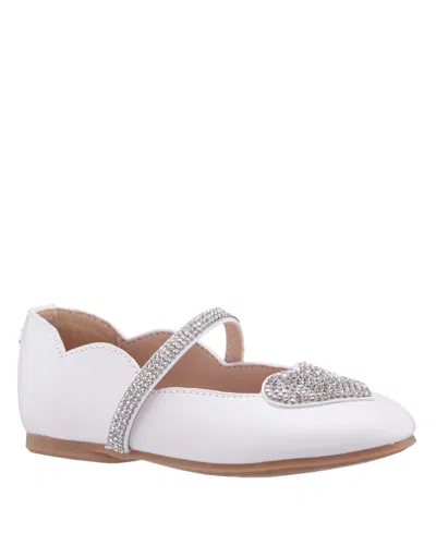 Nina Kids' Little Girls Diaz Ballet Flats In White
