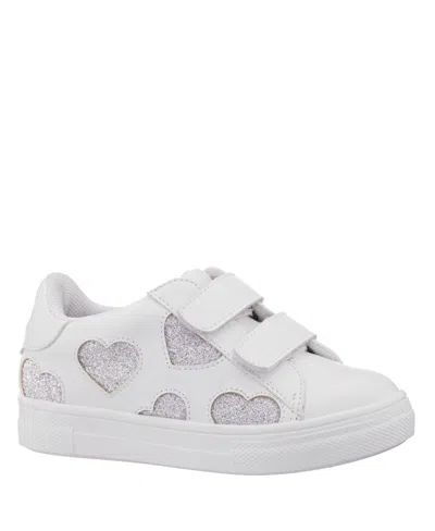 Nina Kids' Little Girls Esti Fashion Sneaker In White