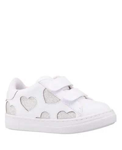 Nina Kids' Little Girls Esti Fashion Sneaker In White