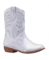 Nina Little Girls Fillan Fashion Boot In Silver