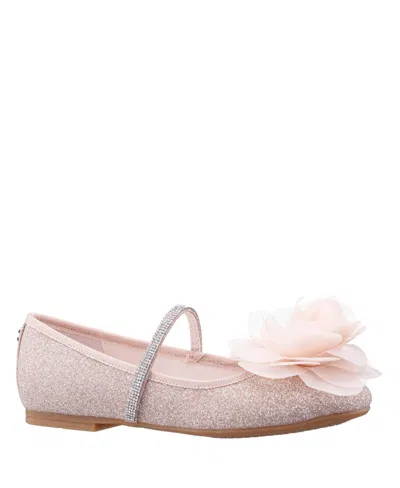 Nina Kids' Little Girls Jory Ballet Flats In Natural