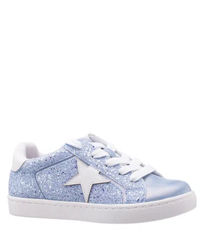 Nina Kids' Little Girls Koryana Low Top Sneakers In Blue