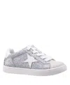 Nina Toddler Girls Koryana Low Top Sneakers In Silver