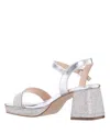 Nina Kids' Little Girls Marysol Fashion Dress Shoes In Silver