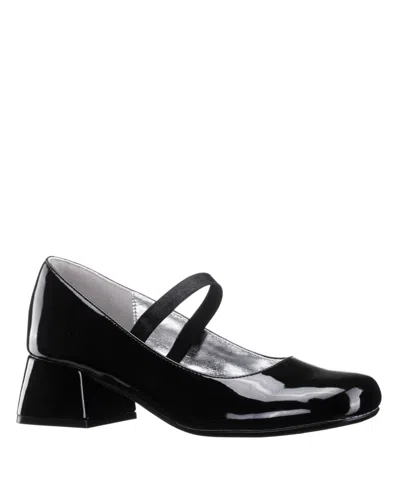 Nina Kids' Little Girls Tevi Fashion Dress Shoes In Black