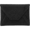 Nina Lorna Embellished Envelope Clutch In Black
