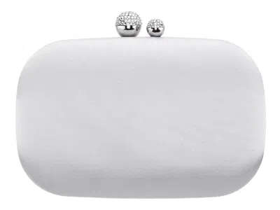 Nina Lulu Clutch In Silver