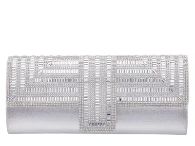 Nina Maeveen Clutch In Silver