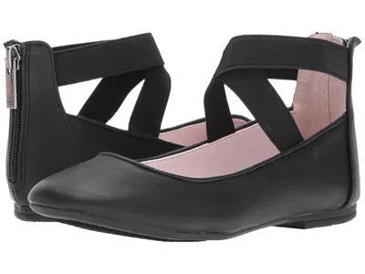 NINA MARISSA (TODDLER/LITTLE KID/BIG KID) GIRL'S SHOES BLACK SMOOTH : 8 TODDLER M, LEATHER
