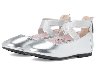 Nina Marissa (toddler/little Kid/big Kid) Girl's Shoes Silver : 11 Little Kid M, Leather In Multi