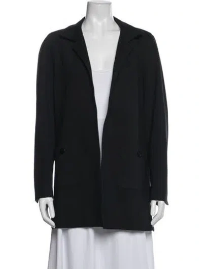 Pre-owned Nina Mclemore Blazer In Blue