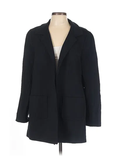 Pre-owned Nina Mclemore Blazer Jacket In Black
