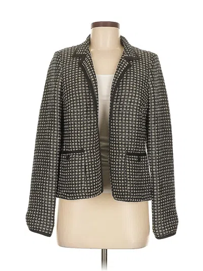 Pre-owned Nina Mclemore Blazer Jacket In Black