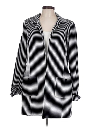 Pre-owned Nina Mclemore Blazer Jacket In Gray