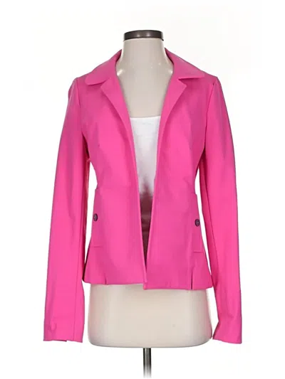 Pre-owned Nina Mclemore Blazer Jacket In Pink