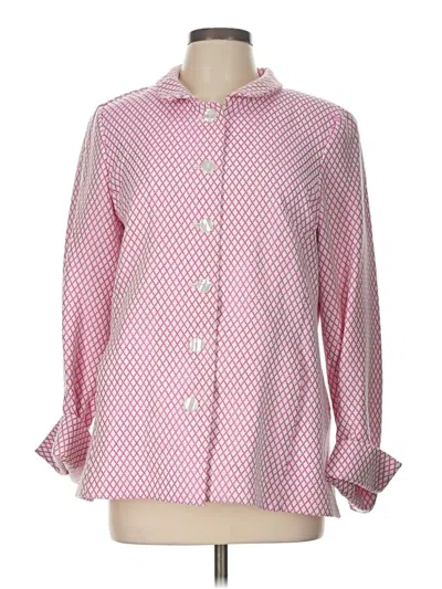 Pre-owned Nina Mclemore Blazer Jacket In Pink
