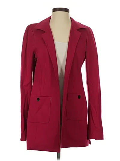 Pre-owned Nina Mclemore Blazer Jacket In Red