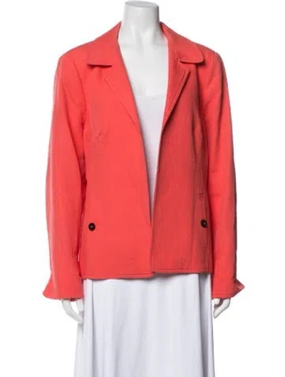 Pre-owned Nina Mclemore Blazer In Pink