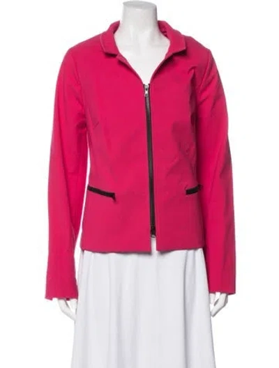 Pre-owned Nina Mclemore Blazer In Pink