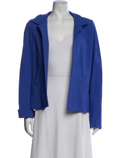 Pre-owned Nina Mclemore Blazer In Purple