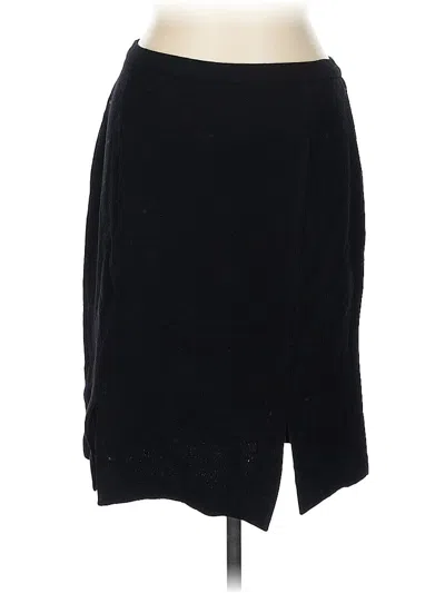 Pre-owned Nina Mclemore Casual Skirt In Black