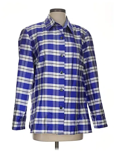 Pre-owned Nina Mclemore Coat In Blue