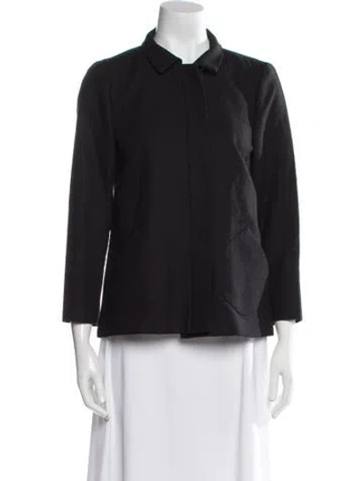 Pre-owned Nina Mclemore Evening Jacket In Black