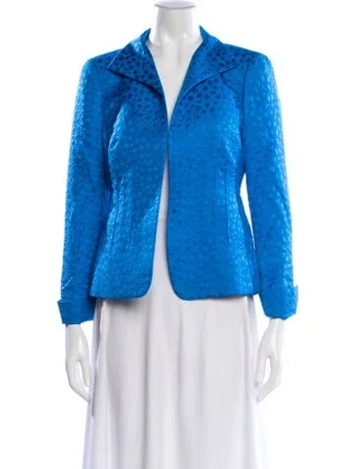 Pre-owned Nina Mclemore Evening Jacket In Blue
