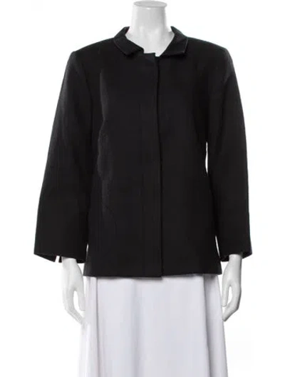 Pre-owned Nina Mclemore Jacket In Black