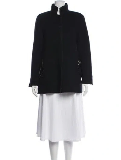 Pre-owned Nina Mclemore Jacket In Black