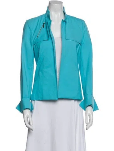 Pre-owned Nina Mclemore Jacket In Blue