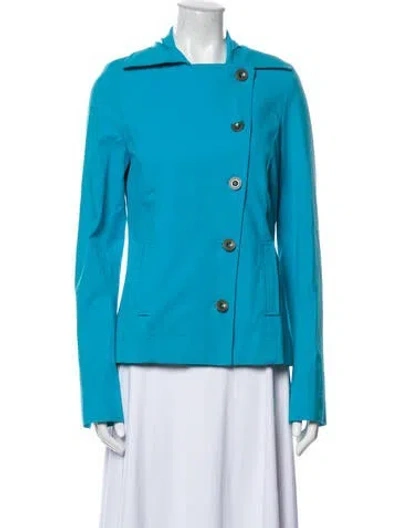 Pre-owned Nina Mclemore Jacket In Blue