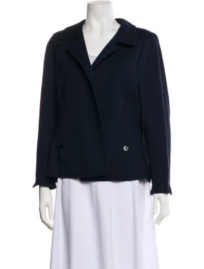 Pre-owned Nina Mclemore Jacket In Blue