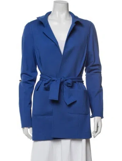 Pre-owned Nina Mclemore Jacket In Blue