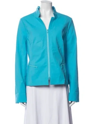 Pre-owned Nina Mclemore Jacket In Blue