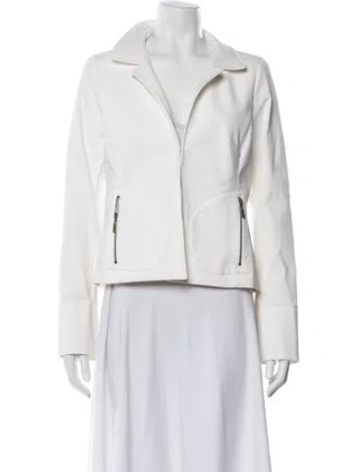 Pre-owned Nina Mclemore Jacket In Neutral