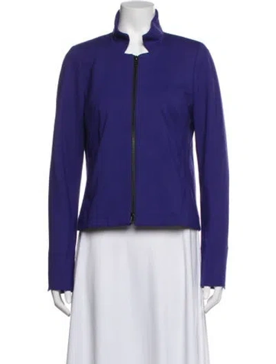 Pre-owned Nina Mclemore Jacket In Purple