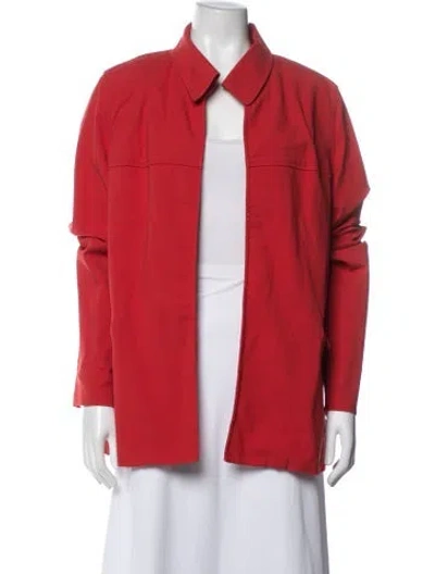 Pre-owned Nina Mclemore Jacket In Red