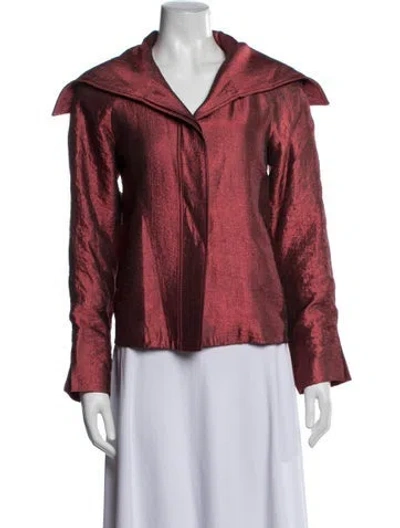 Pre-owned Nina Mclemore Jacket In Red