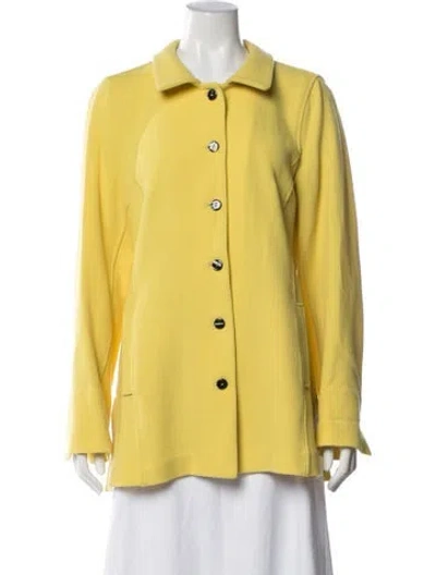 Pre-owned Nina Mclemore Jacket In Yellow