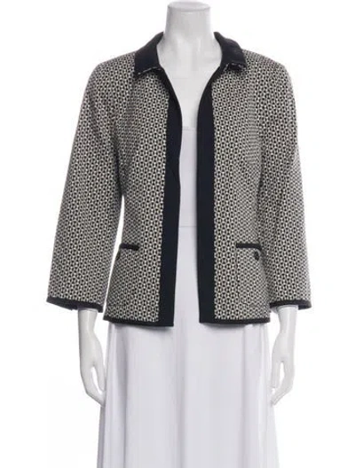 Pre-owned Nina Mclemore Patterned Jacket W/ Tags In Multicolor