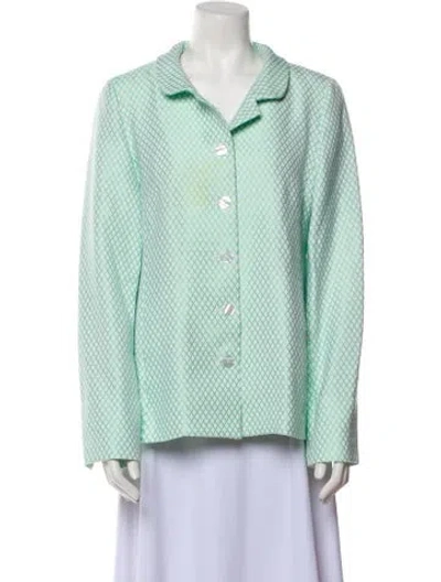 Pre-owned Nina Mclemore Printed Jacket In Multi