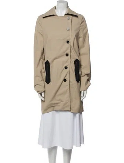 Pre-owned Nina Mclemore Printed Jacket In Neutral