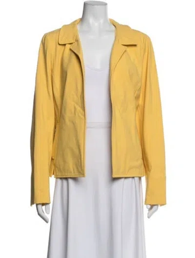 Pre-owned Nina Mclemore Vintage Blazer In Yellow