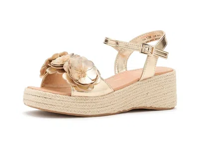 Nina Mercy (little Kid/big Kid) Girls Shoes Light Gold : 4 Big Kid M, Synthetic