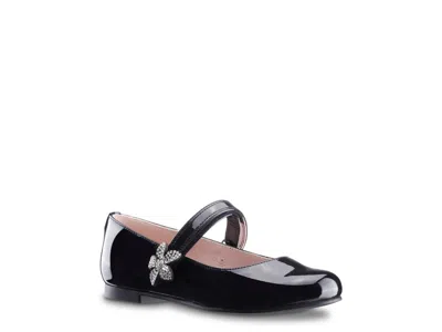Nina Meryl Mary Jane Flat Kids' In Black